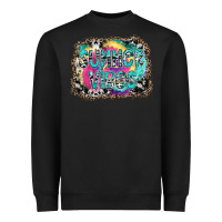 Black summer vibes Heavyweight Sweatshirt - SublimationCraftShop