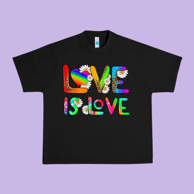 Love Is Love Urban Heavy Tee Designed By Hra Design Shop