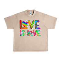 French Oak love is love Urban Heavy Tee - HRA Design Shop