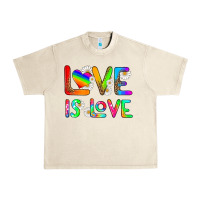 Sandshell love is love Urban Heavy Tee - HRA Design Shop