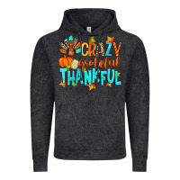 Vintage Black crazy grateful thankful Vintage Hoodie - Zillion Design Studio