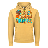 Vintage Mustard crazy grateful thankful Vintage Hoodie - Zillion Design Studio