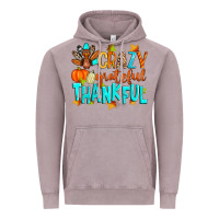 Vintage Zinc crazy grateful thankful Vintage Hoodie - Zillion Design Studio