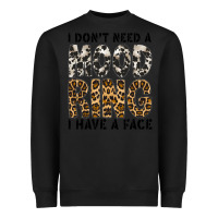 Black i dont need a mood ring i have a face Heavyweight Sweatshirt - CowhideDigitalArt