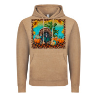 Vintage Coffee turkey and pumpkins Vintage Hoodie - RanaPortraitStore