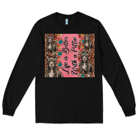 Black life is better with a pittie Long Sleeve Tee - JahusDesignShop