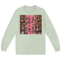 Matcha life is better with a pittie Long Sleeve Tee - JahusDesignShop
