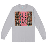 Moon Dust life is better with a pittie Long Sleeve Tee - JahusDesignShop