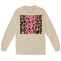Mushroom life is better with a pittie Long Sleeve Tee - JahusDesignShop