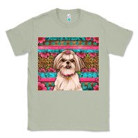 Matcha shih tzu floral tumbler Classic Tee - JahusDesignShop