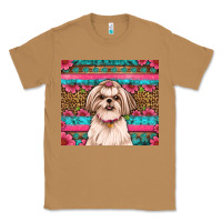 Toasted Coconut shih tzu floral tumbler Classic Tee - JahusDesignShop