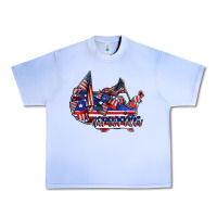Grape Ice america Urban Heavy Tee - CowhideDigitalArt