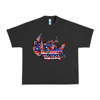 Pigment Black america Urban Heavy Tee - CowhideDigitalArt