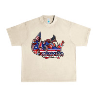 Sandshell america Urban Heavy Tee - CowhideDigitalArt