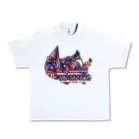 White america Urban Heavy Tee - CowhideDigitalArt