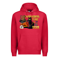 Cardinal wonderful time of the year halloween Premium Hoodie - LillyAllenDesigns