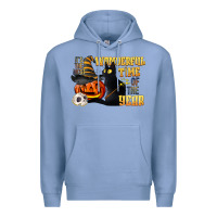 Colony Blue wonderful time of the year halloween Premium Hoodie - LillyAllenDesigns