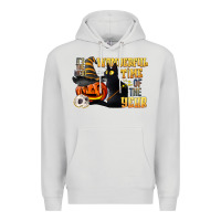 Dove Grey wonderful time of the year halloween Premium Hoodie - LillyAllenDesigns