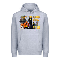 Heather Grey wonderful time of the year halloween Premium Hoodie - LillyAllenDesigns