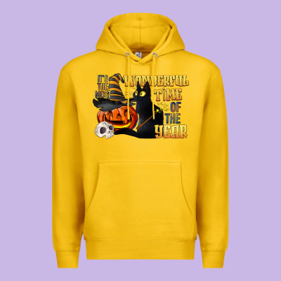 Wonderful Time Of The Year Halloween Premium Hoodie Designed By Lillyallendesigns