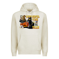 Oatmeal Heather wonderful time of the year halloween Premium Hoodie - LillyAllenDesigns