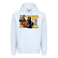 White wonderful time of the year halloween Premium Hoodie - LillyAllenDesigns