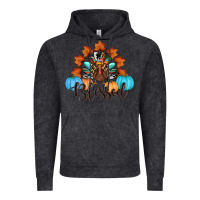 Vintage Black thanksgiving turkey pumpkin blessed Vintage Hoodie - RanaPortraitStore
