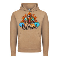 Vintage Coffee thanksgiving turkey pumpkin blessed Vintage Hoodie - RanaPortraitStore
