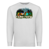 Dove Grey camp crew Premium Sweatshirt - NancyCooperArtShop