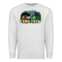 Oatmeal Heather camp crew Premium Sweatshirt - NancyCooperArtShop