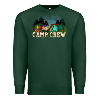 Sports Green camp crew Premium Sweatshirt - NancyCooperArtShop