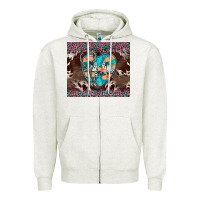 Oatmeal Heather western nurse stethoscope pink leopard Zipper Hoodie - BarkalooDesign