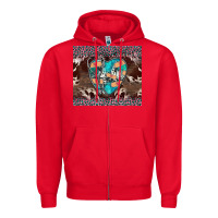 Red western nurse stethoscope pink leopard Zipper Hoodie - BarkalooDesign