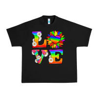 Black love and sunflower Urban Heavy Tee - HRA Design Shop