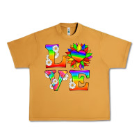 Peanut Butter love and sunflower Urban Heavy Tee - HRA Design Shop