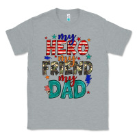 Heather Grey my hero my friend my dad Classic Tee - JahusDesignShop