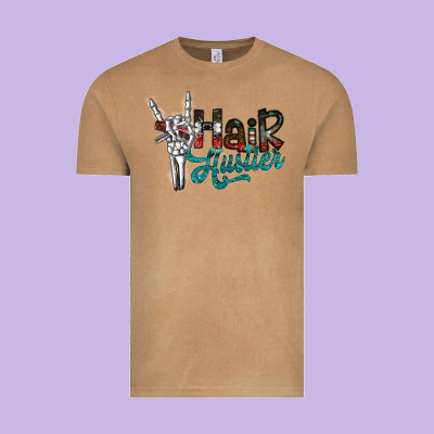 Hair Hustler2 Vintage Tee Designed By Sublimationcraftshop