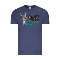 Vintage Denim hair hustler2 Vintage Tee - SublimationCraftShop