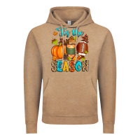 Vintage Coffee 'tis the season american  football Vintage Hoodie - Zillion Design Studio