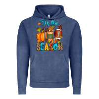 Vintage Denim 'tis the season american  football Vintage Hoodie - Zillion Design Studio