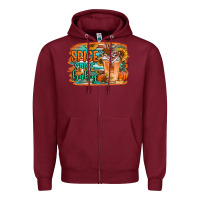 Burgundy spice spice baby pumpkin spice latte Zipper Hoodie - Jasminsmagicworld