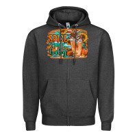 Charcoal Heather spice spice baby pumpkin spice latte Zipper Hoodie - Jasminsmagicworld