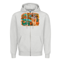 Dove Grey spice spice baby pumpkin spice latte Zipper Hoodie - Jasminsmagicworld