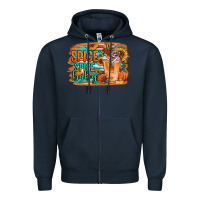 Navy spice spice baby pumpkin spice latte Zipper Hoodie - Jasminsmagicworld