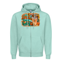 Seafoam spice spice baby pumpkin spice latte Zipper Hoodie - Jasminsmagicworld