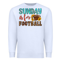 White sunday is for football Premium Sweatshirt - NancyCooperArtShop