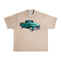 French Oak western truck right 34 view Urban Heavy Tee - FaDigitalArtStudio