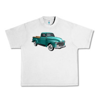 Lunar Rock western truck right 34 view Urban Heavy Tee - FaDigitalArtStudio