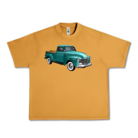 Peanut Butter western truck right 34 view Urban Heavy Tee - FaDigitalArtStudio