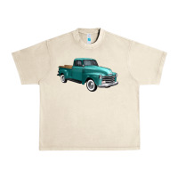 Sandshell western truck right 34 view Urban Heavy Tee - FaDigitalArtStudio